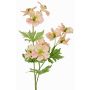 Branche de géranium artificielle ZEDENA, rose-pêche, 70 cm, Ø 6 cm