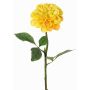 Dahlia artificiel TINKALA, jaune, 60 cm, Ø 12 cm