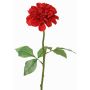 Dahlia artificiel TINKALA, rouge, 60 cm, Ø 12 cm