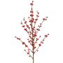 Branche de houx artificielle HIKERNA avec baies, rouge, 90 cm