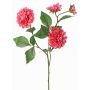 Branche décorative de dahlia artificielle QUINKA, fuchsia, 70cm