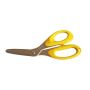 Ciseaux de fleuriste OASIS® en acier inoxydable japonais, jaunes, 17 cm
