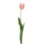 Tulipe artificiel SIDRA, rose, 65cm
