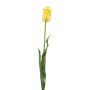 Tulipe artificiel SIDRA, jaune clair, 65cm