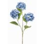Branche d'hortensia artificielle GRACELYN, bleue, 75 cm