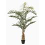 Palmier aux fruits dorés artificiel VOWRAN dans un pot décoratif, crossdoor, vert, 120 cm