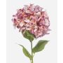 Hortensia artificiel BRITTANY, pêche-violet, 95 cm, Ø 28 cm