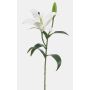 Fleur artificielle lys tigré MIXLON, blanche, 55 cm, Ø 13 cm