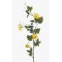 Branche décorative de liseron en entonnoir FAXLEN, jaune, 110 cm