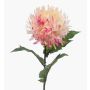 Chrysanthème artificiel SAXLER, rose-fuchsia-blanc, 60 cm, Ø 12 cm