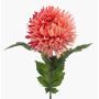 Chrysanthème artificiel SAXLER, corail, 60 cm, Ø 12 cm