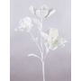 Branche de camélia décorative RANIA, blanc, 95cm, Ø20cm