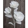 Branche de camélia décorative RANIA, blanc, 95cm, Ø20cm