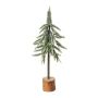 Arbre décoratif épicéa REMLY, enneigé, blanc-vert, 50 cm
