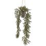 Suspension décorative « fougère à bois » en pot suspendu DRIHER, pot décoratif, vert, 70 cm