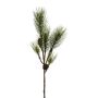 Branche artificielle de pin TREVAL avec des pommes de pin, vert, 85cm