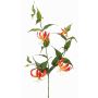 Couronne de gloire artificielle KINTARO, orange-jaune, 120 cm