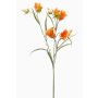 Branche artificielle Campanule EMMELY, orange, 65 cm