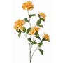 Branche de rhododendron artificielle MALISSA, orange clair, 120 cm