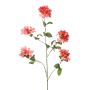 Branche de rhododendron artificielle MALISSA, corail, 120 cm