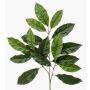 Branche décorative de noyer BANIESA, difficilement inflammable, verte, 70 cm
