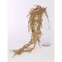 Suspension cactus corail artificiel TJORVEN, sur piquet, paillettes, or, 95cm