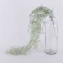 Tillandsia Usneoides artificiel NEAL sur piquet, paillettes, argenté, 90cm