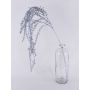 Branche artificielle de Rhipsalis HASAN, paillettes, argenté, 120cm