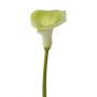 Calla artificiel MIRAC, vert-blanc, 75cm, 12x15cm