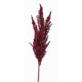 Branche artificielle Panicule de l'herbe de la pampa THEMBA, rouge bourgogne, 80cm