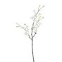 Branche de fleurs de pommier artificielle LEKO, fleurs, blanc, 55cm