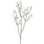 Branche décorative Magnolia NELKA, blanc, 125cm
