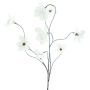 Branche artificielle Magnolia MAZANA, crème, 125cm