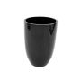 Cache-pot BENDO, noir, 68 cm, Ø 47 cm
