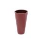 Cache-pot LEOPOLDO, rouge, 69cm, Ø39cm