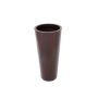 Cache-pot LEOPOLDO, marron, 110 cm, Ø 50 cm