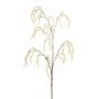 branche artificiel Amarante PIATRA à fleurs, crème, 100cm