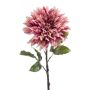 Blume déco Dahlia JESKA, vieux rose, 65cm