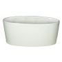 Coupe en céramique pour orchidées RODISA, ovale, blanc, 33x15x15cm