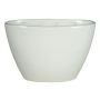Pot en céramique pour orchidées RODISA, ovale, blanc, 32x14,5x22,5cm