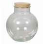 Bocal de stockage en verre WINDA avec bouchon, transparent, 26,5cm, Ø25cm