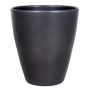 Vase décoratif TEHERAN PALAST en céramique, anthracite, 17cm, Ø13,5cm