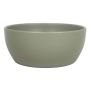 Coupe de plantes en céramique TEHERAN BRIDGE, vert olive mat, 8,5cm, Ø18,5cm