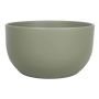 Coupe de plantes TEHERAN TOWER en céramique, vert olive mat, 14cm, Ø26cm