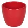 Pot en céramique pour plantes petit TEHERAN BASAR, rouge, 6cm, Ø7,5cm