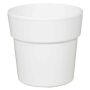 Pot pour orchidées MARIVAN, céramique, blanc, 12,5cm, Ø13,5cm