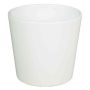 Pot en céramique pour orchidées BANEH, blanc, 12,5cm, Ø13,5cm