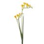 Branche artificielle Freesia SVERINA, jaune, 80cm