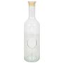 Terrarium pour plantes en verre DRACO avec bouchon, transparent, bouteille, transparent, 55cm, Ø15cm