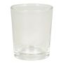 Porte-bougie MALI, verre, transparent, 6,5cm, Ø5,5cm